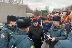 Сотрудники Управления по ЗАО Главного управления МЧС России по г. Москве совместно с представителями Префектуры ЗАО и ГБУ «Автомобильные дороги ЗАО» провели комплексную проверку
