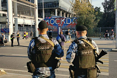 Росгвардия обеспечила правопорядок на футбольном матче «ЦСКА» - «Краснодар» в Москве