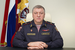 Начальник Главного управления Росгвардии по г. Москве генерал-майор полиции Пётр Зоров обратился к сотрудникам и ветеранам ОМОН "Авангард" Главного управления Росгвардии по городу Москве 