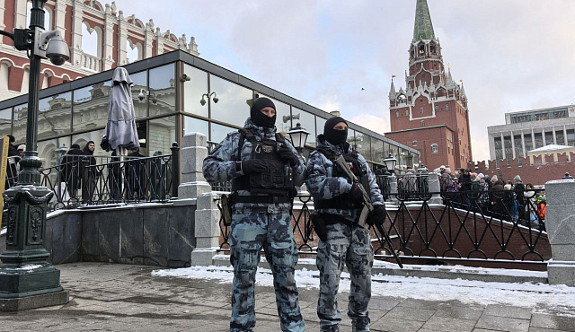 Росгвардия принимает участие в обеспечении безопасности проведения Кремлёвской новогодней ёлки